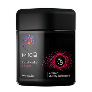MitoQ官方舒心还原型养护心脏血管内分泌稳率管理60粒进口保健品