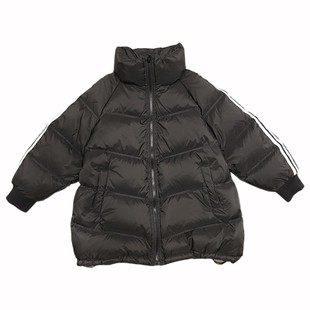 唐家童装冬季新款女儿童90白鸭绒中长款羽绒服中大童保暖外套2256