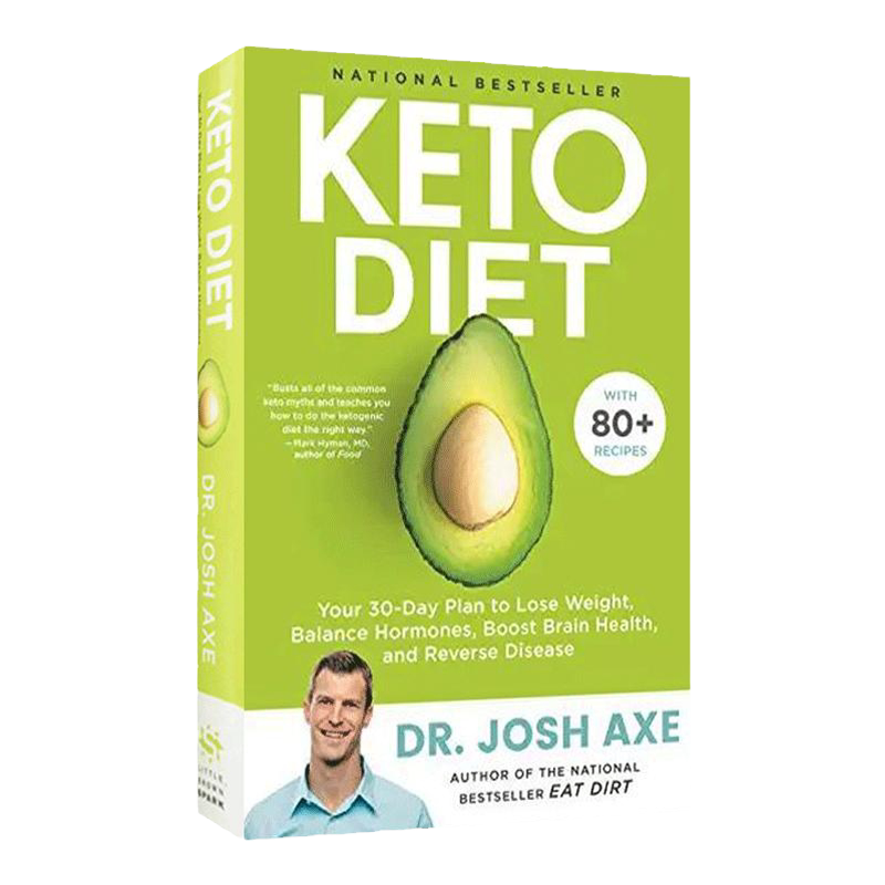 Keto Diet生酮饮食计划:30天减肥计划 精装 英文原版