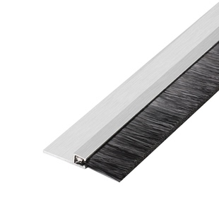 铝合金条刷毛刷工业用挡水条清洁机械毛刷条软毛尼龙丝防尘静电