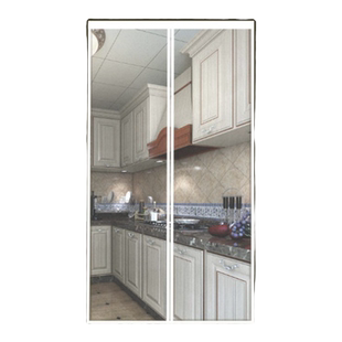 空调门帘防冷气厨房油烟家用挡风隔断磁吸透明冬季防风保暖免打孔