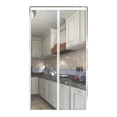 魔术贴空调门帘防风防油烟免打孔