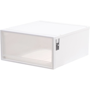 衣柜收纳盒抽屉式收纳箱塑料衣物整理箱高窄型衣服储物箱收纳柜子