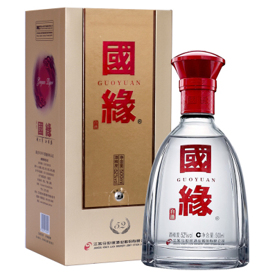 今世缘国缘单开52度白酒送礼