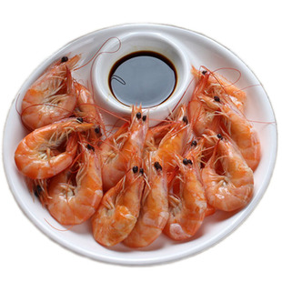 盘子陶瓷创意餐具圆形有格饺子盘带醋碟专用分格碟子酒店家用菜盘