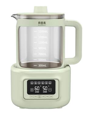 贝因美恒温水壶0胶水婴儿调奶器温热暖奶器家用养生壶烧水 1.5L