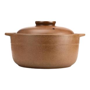 亮晶晶内无釉平定全土砂锅孕妇宝宝炖菜肉煮粥熬汤耐烧送商用竹垫