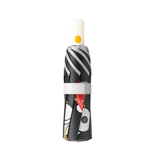 全自动防回弹节节收儿童圆角雨伞晴雨两用男女孩上学专用折叠雨伞