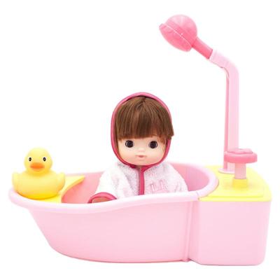 mimiworld吃饭睡觉洗澡娃娃玩具