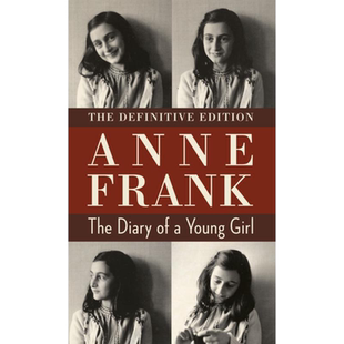 安妮日记 英文原版小说 The Diary of a Young Girl 安妮弗兰克 Anne Frank 可搭奇迹男孩Wonder追风筝的人The Kite Runner