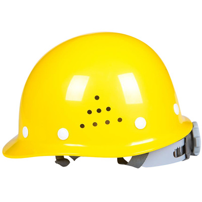 玻璃钢安全帽工地施工男印字加厚