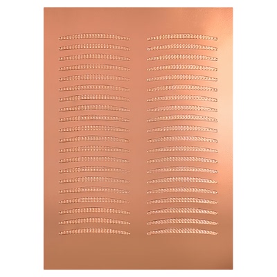 双眼皮贴隐形自然细长型玫瑰金