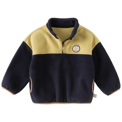 戴维贝拉儿童摇粒绒抗静电外套