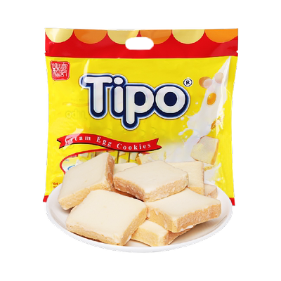 TIPO进口越南牛奶味面包干270g