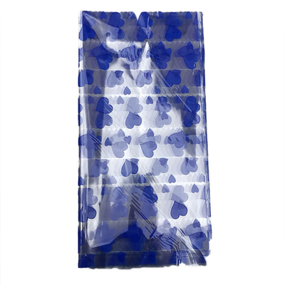 玻璃纸透明塑料包装纸鲜花花艺礼品包花纸情人苹果印花透明纸材料