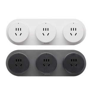 西门子轨道插座超短86型插座转化器一转三多功能扩展电力导轨排插