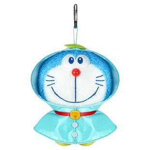 灵动创想哆啦A梦天气绒绒毛绒盲盒周边挂件公仔玩偶叮当猫礼物