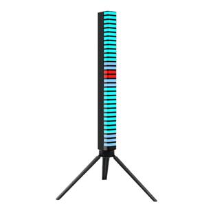 RGB拾音灯APP蓝牙声控创意节奏灯车载led音乐灯电脑桌面氛围灯条