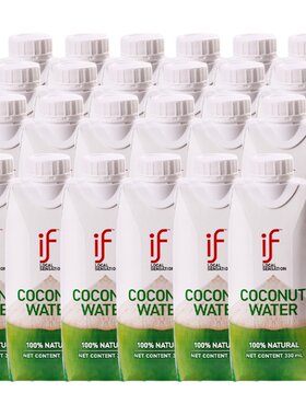 泰国进口if椰子水100%纯nfc整箱