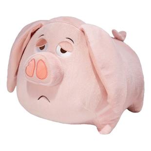 呆萌猪猪大耳猪坐骑公仔抱枕闺蜜女友同事生日礼物男孩子布娃娃萌