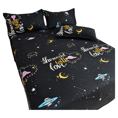 床单单件加厚斜纹磨毛非纯棉全棉