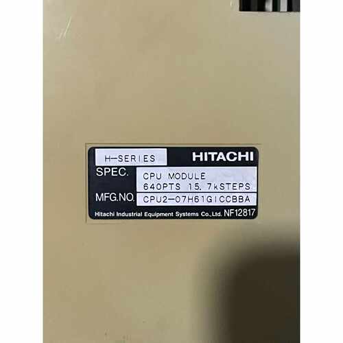 HITACHI日立CPU模块CPU207HRAM20