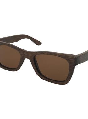 墨镜时尚女士个性风竹子太阳眼镜