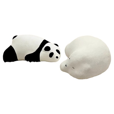 熊猫趴趴熊椅子坐骑玩偶凳客厅