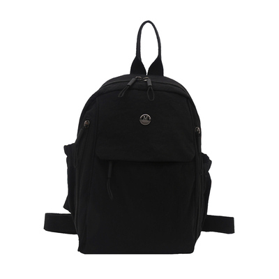 多功能简约户外旅行双肩学生书包