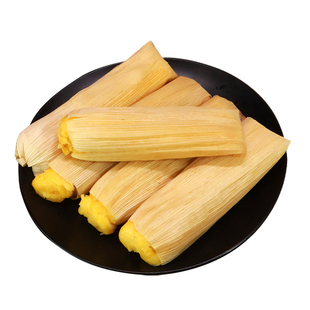 玉米粑粑四川小吃糯苞谷粑粗粮新鲜制作糕点杂粮速食半成品早餐