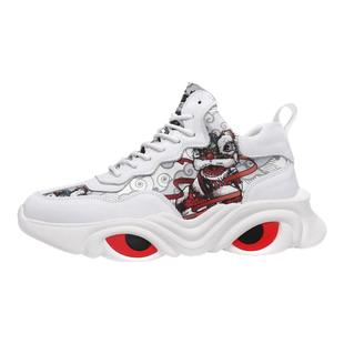 万象润禾-三古三新原创国潮男鞋中国风春季新款休闲鞋运动鞋老爹