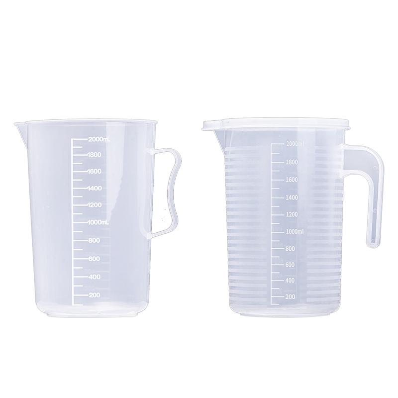 量杯带刻度奶茶店专用塑料量桶食品级毫升大容器厨房计量筒5000ml
