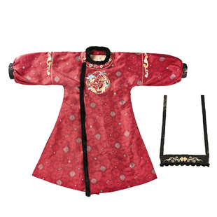 桐花坞汉服男童拜年服2026新款儿童过年服加绒古装宝宝武侠风套装