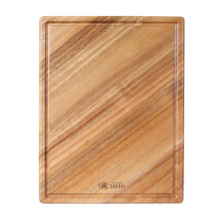 日本三本盛菜板实木质高级相思木双面粘板菜刀切菜板家用厨房案板