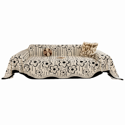 毛绒沙发盖布秋冬加厚2025沙发垫冬轻奢高级感沙发套罩坐垫毯红色