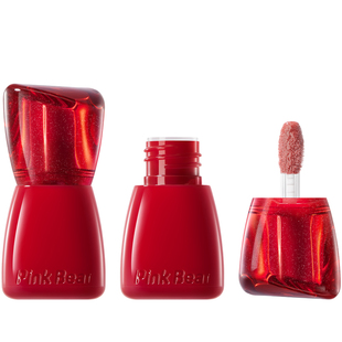 皮可熊樱桃新年系列棕唇膏限定口红腮红多用霜唇膏四色眼影限定色