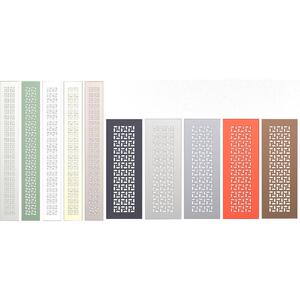 厨房柜透气板橱柜装饰盖PET纳米漆冰箱燃气表柜门散热气孔通风网