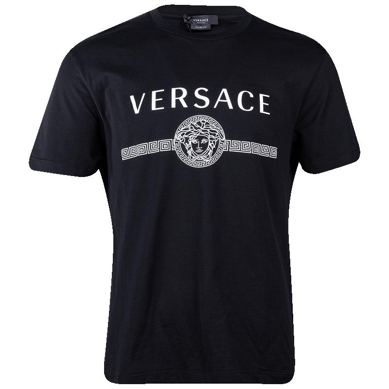 Versace/范思哲美杜莎Logo男士短袖T恤春季XY