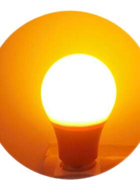 橙光红LED氛围小夜灯