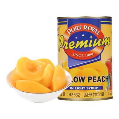 奇伟黄桃罐头出口品质