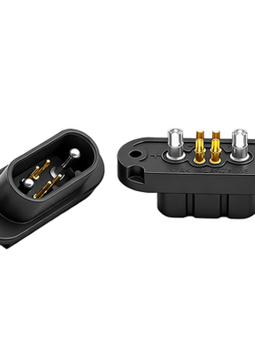 公母充电接口新能源连接器QC2+0
