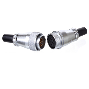 威浦航空插头WS28 2 4 7 12 16 17 20 24 26TQ+ZQ连接器空中对接