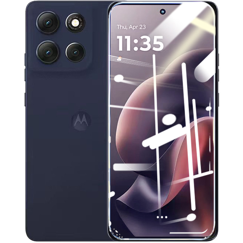 适用摩托罗拉G54钢化膜g100pro全屏幕覆盖G13高清g62抗蓝光g15防爆G75防摔G84手机保护贴膜motoro