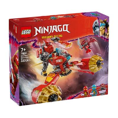 乐高凯的暴风机甲战车积木玩具