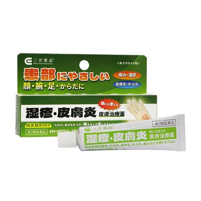 日本三井药品进口湿疹膏婴儿成人专用软药膏皮炎止痒抑真菌荨麻疹