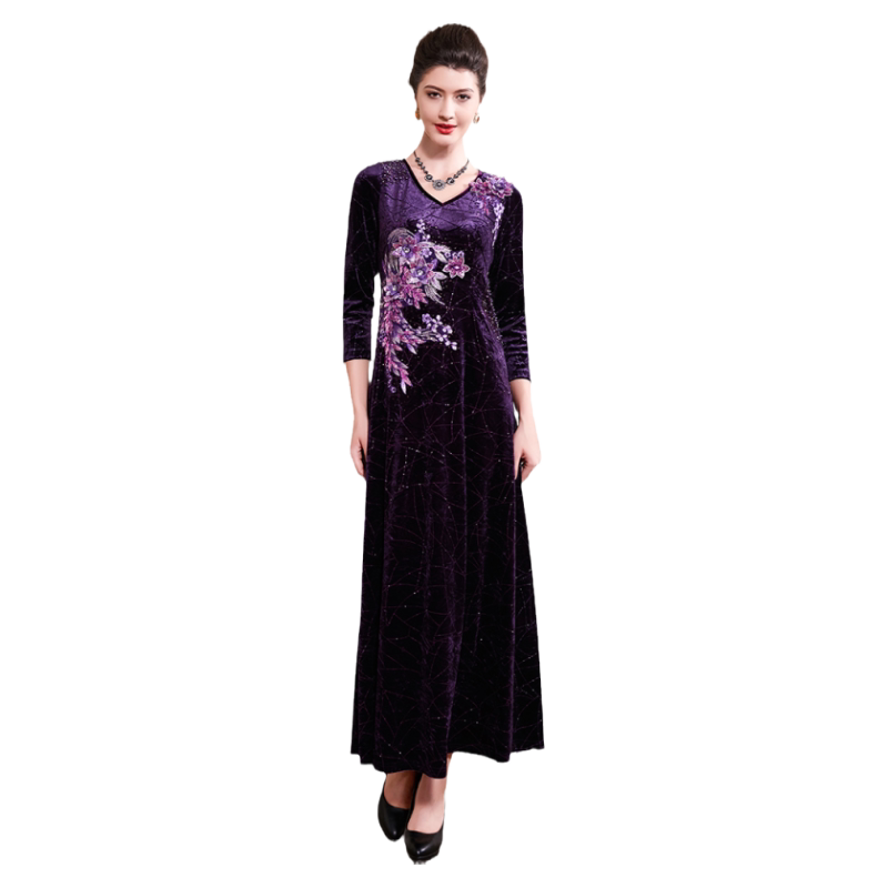 古贝莎喜庆风端庄大气结婚礼服