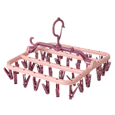 多功能成人防风塑料衣架