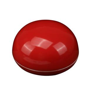 景德镇陶瓷印泥盒朱砂瓷盒高包印泥缸印盒手绘大红色手工绘制作文房四宝陶瓷盒朱砂印泥学生书画篆刻印章专用