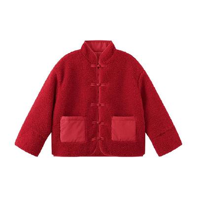 左西男童复古洋气冬季外套棉服