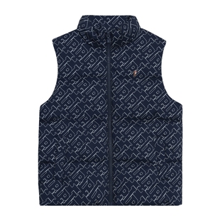 POLOWALK童装儿童马甲冬季2025新款男童女童羽绒服马夹外套背心